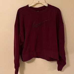 Nike Women's Maroon Sweatshirt